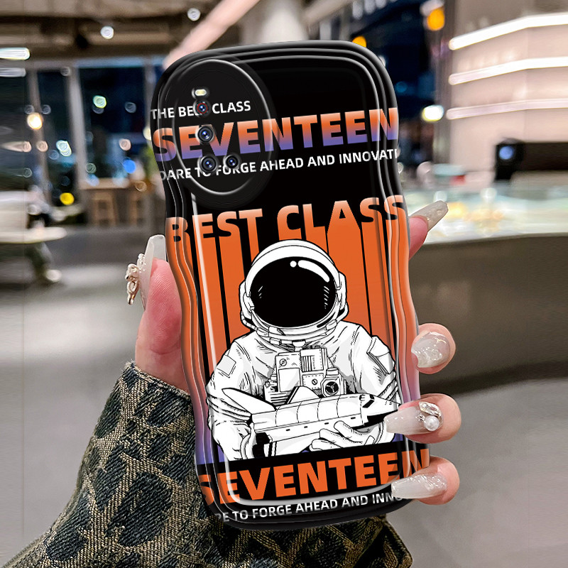 Casing Hp Untuk VIVO V19 V19 Neo V17 V17 Pro Case Krim gelombang cntik Softcase Silikon Kesing astro