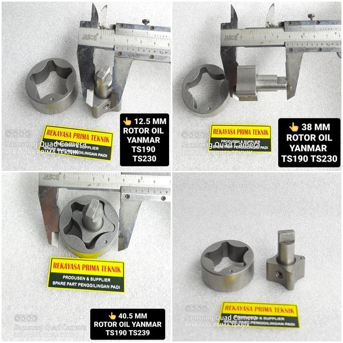 %$%$%$%$] TS190 TS230 ROTOR POMPA OLI OIL YANMAR TS 190 230 19 23 HP PK