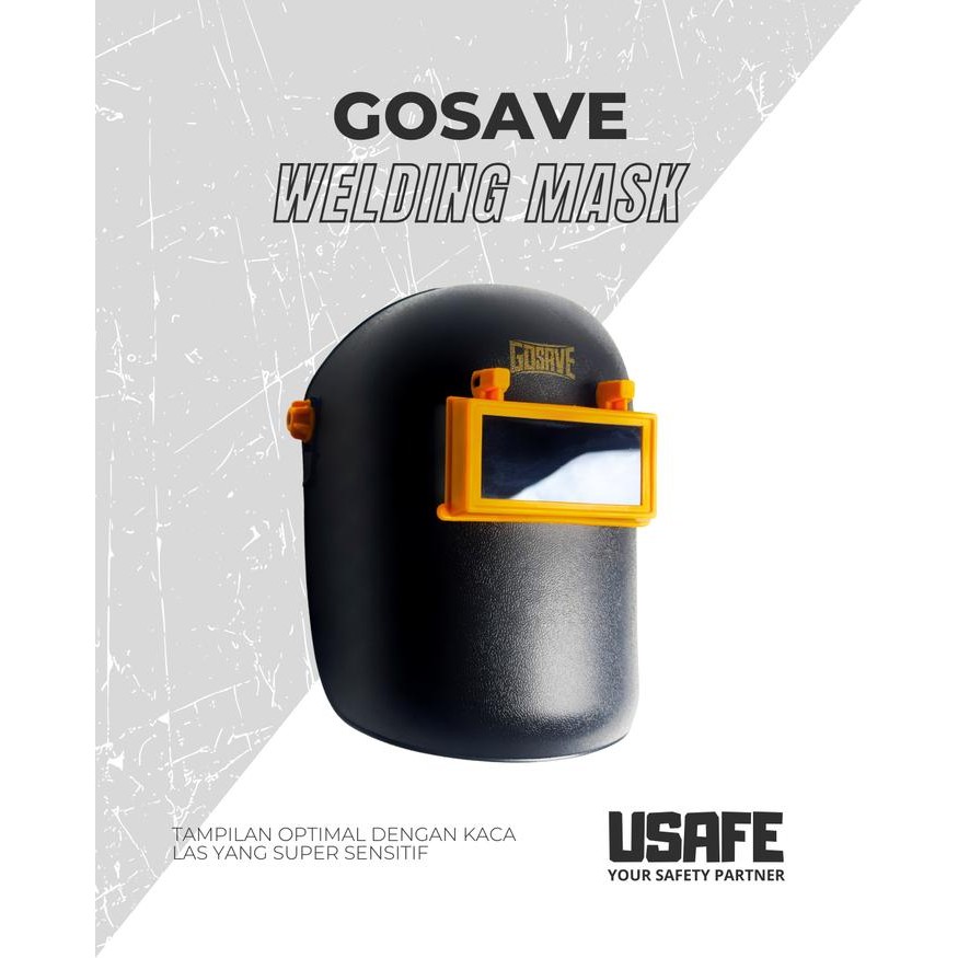 Welding Mask Kedok Kap Topeng Las Gosave