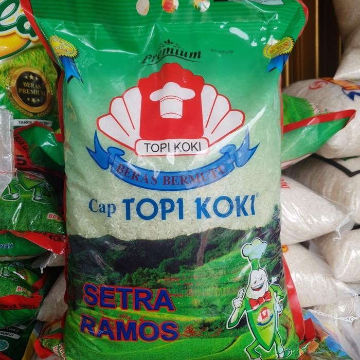

BERAS CAP TOPI KOKI setra ramos 5KG
