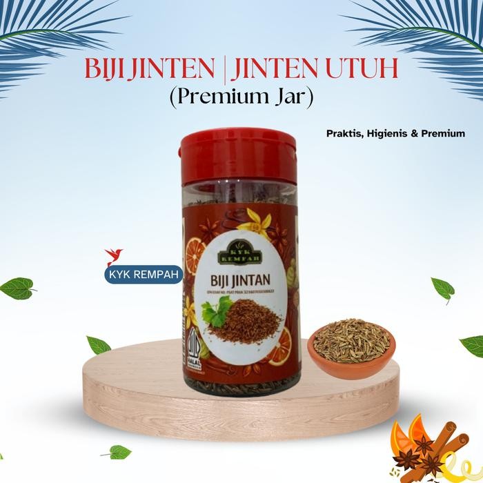 

Jinten Masak Utuh Premium Jar Fennel Biji Jinten Marinasi Bumbu Dapur Praktis Kyk Rempah