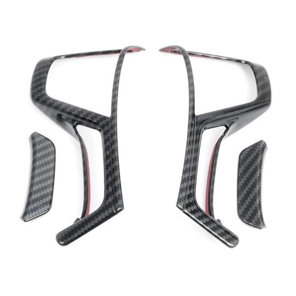 Cover Panel Stir Mobil Carbon Mitsubishi Pajero Sport 2021 2022TERBARU