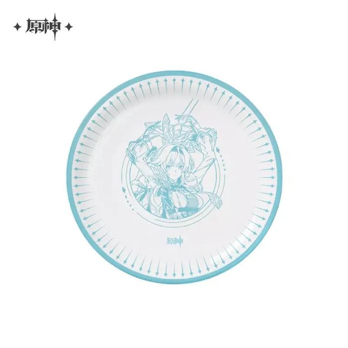 Eula - Genshin Impact Pizza Hut Theme Plate - Official Merchandise
