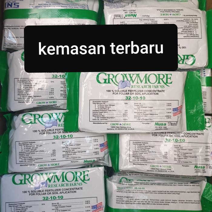 JTTOP" PUPUK DAUN GROW MORE - GROWMORE PUPUK DAUN