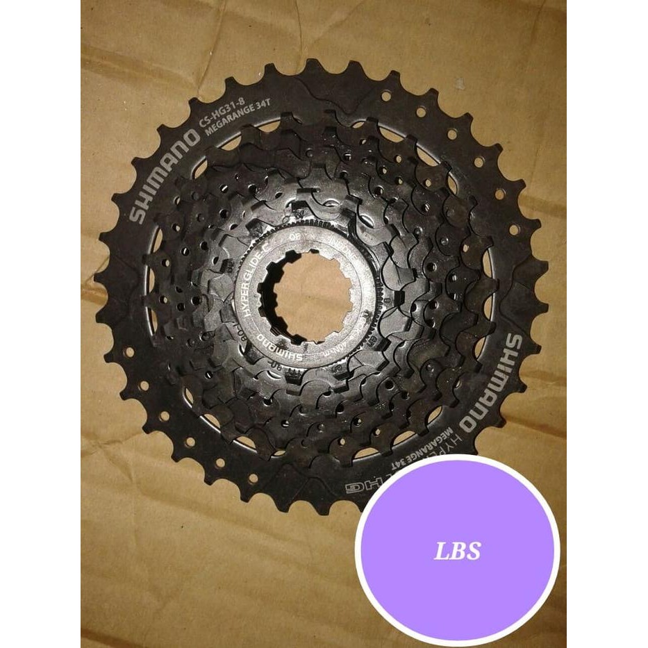 Mantab Sprocket 8 Speed Shimano Megarange Hg-31 11-34T