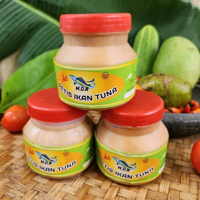 

New (Sakera) [BELI 2 GRATIS 1] 3Botol Petis Madura Asli Ikan TUNA 300g MDR