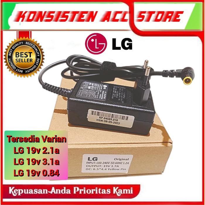 JTTOP" AC ADAPTER ADAPTOR TV LED MONITOR LG 19V 1.7A
