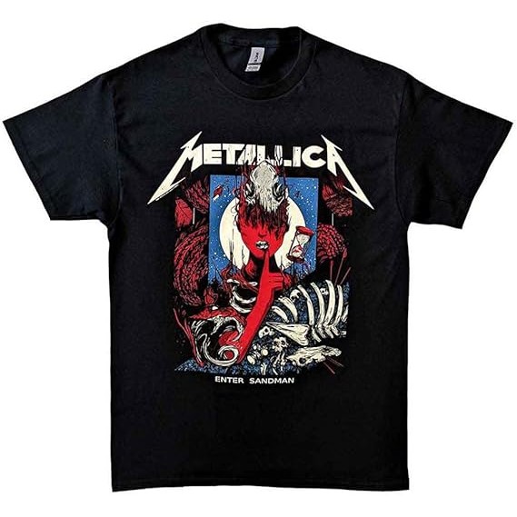 Kaos Poster Metallica Enter Sandman