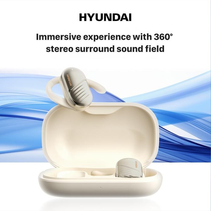 Hyundai T25 Earphone Wireless Tws Bluetooth Headset Earhook