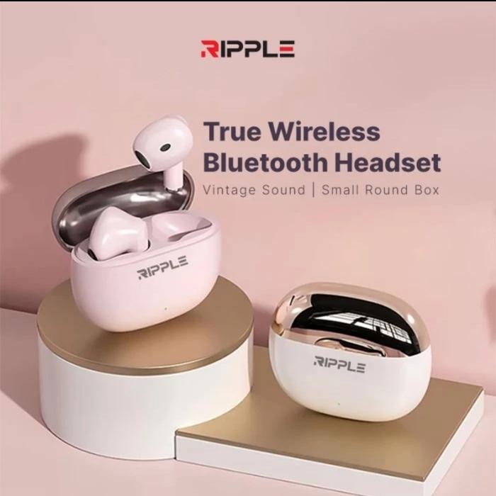 Ripple Tws Rippods True Plus Headset earphone Bluetooth