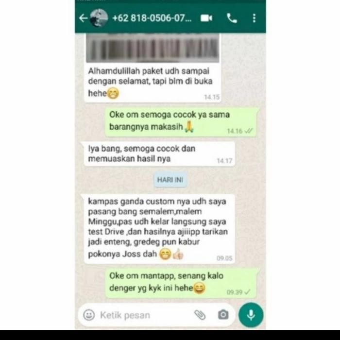 Karbon Kampas Ganda Xmax