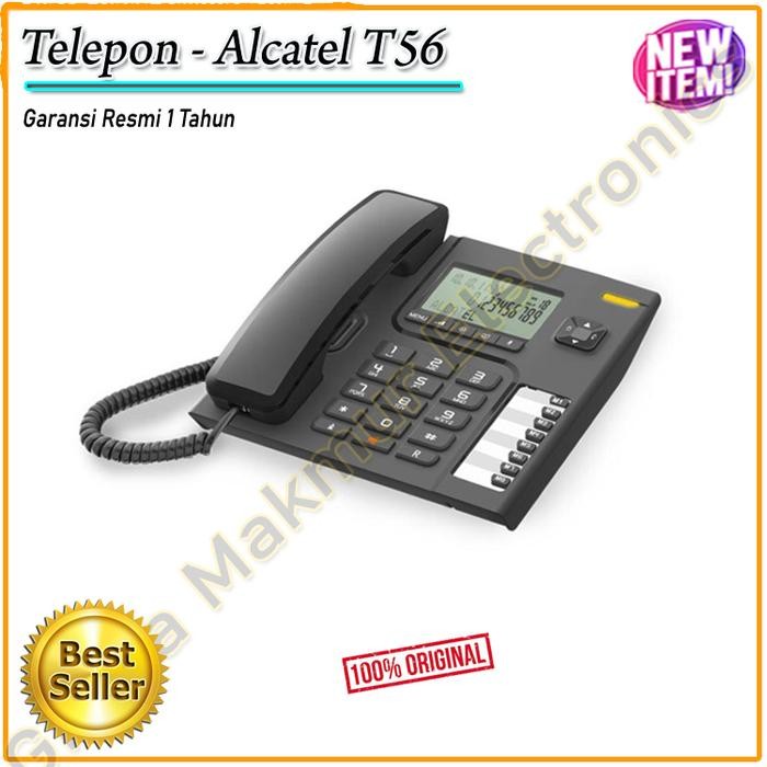 Terbagus Telepon - Alcatel T56 / T 56 Telephone Single Line Analog