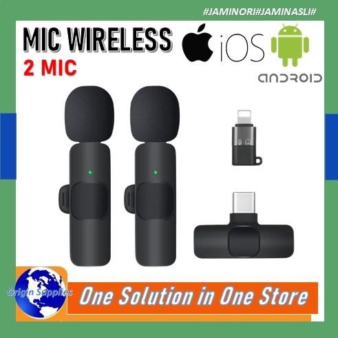 Microphone Wireless MIC Clip On Vlog Smartphone TYPE C /IPHONE