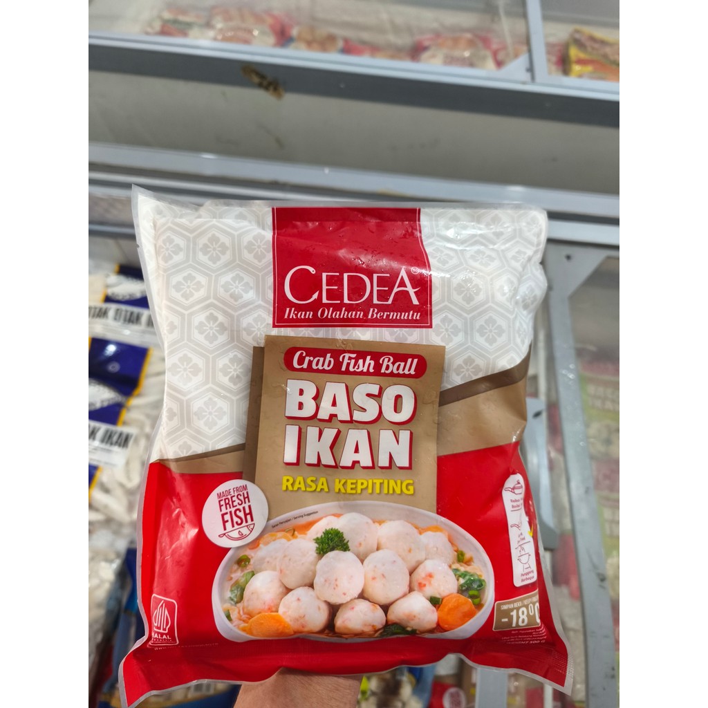 

CEDEA CRAB FISH BALL 500G
