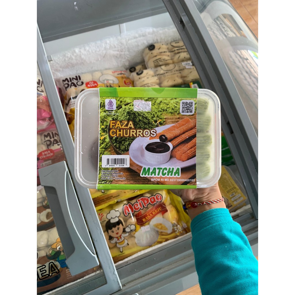 

FAZA CHUROS MATCHA 330G