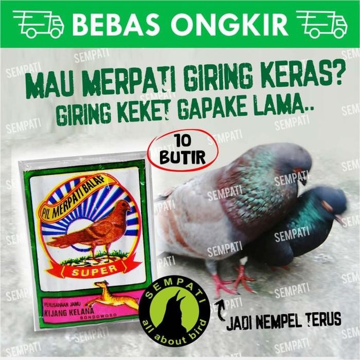 KIJANG KELANA PIL MERPATI BALAP SUPER JAMU VITAMIN OBAT BURUNG PILMRB