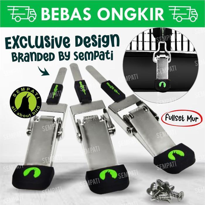 JEPITAN KLEM KOPER TEBOK SANGKAR BURUNG LOVEBIRD MURAI SEMPATI KPRSMP