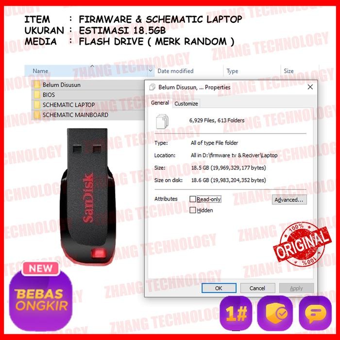 FIRMWARE TV & BIOS EEPROM LAPTOP BESERTA SCHEMATIC & BOARDVIEW