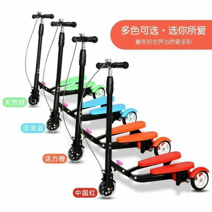 Skuter Genjot Dual Pedal Anak