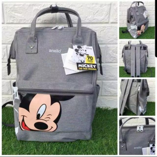 Tas Ransel Anello Mickey Wanita Ransel Laptop Wanita Backpack Sekolah