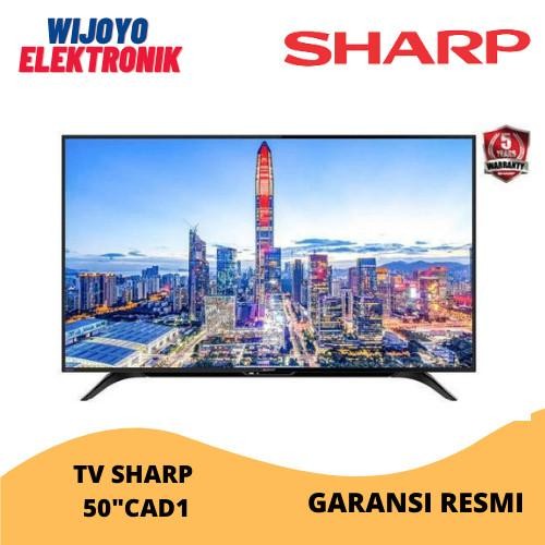 [Allthebest] TV LED SHARP 50 INCH C50AD1L DIGITAL TV GARANSI RESMI