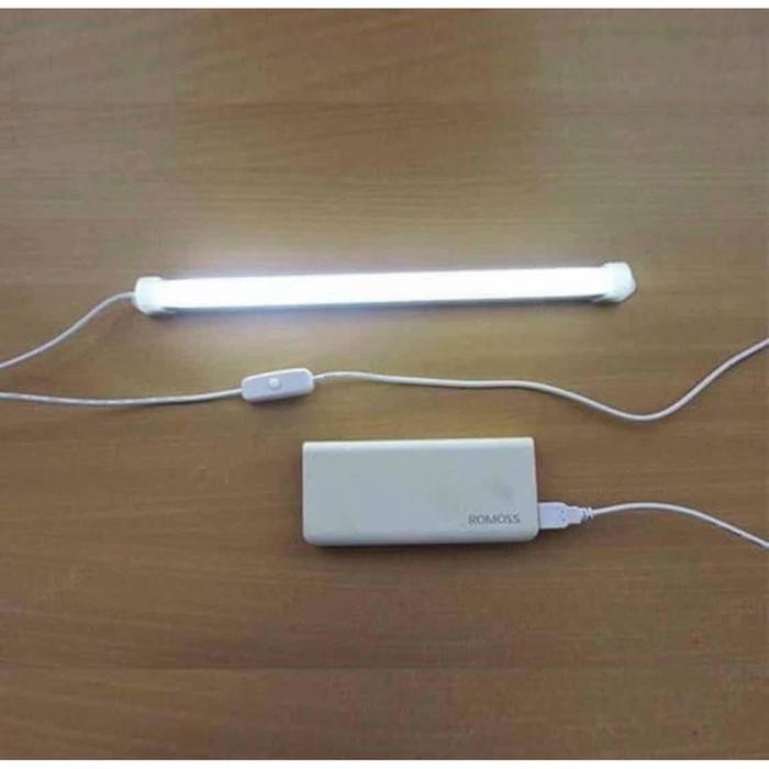 [Allthebest] Lampu Neon Panjang /Strip Tabung LED USB Belajar Kerja Rumah