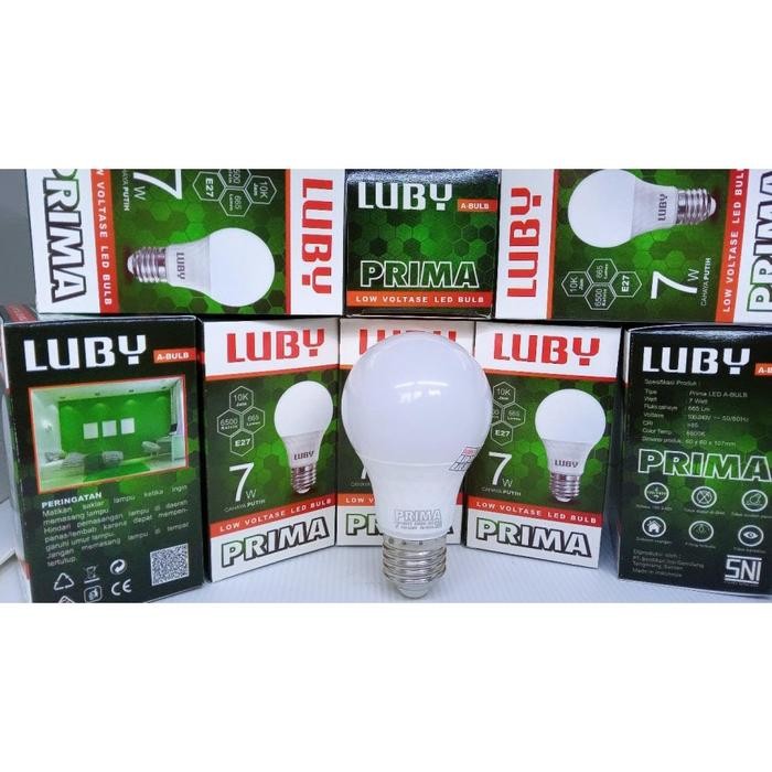 [Allthebest] Bohlam Led LUBY PRIMA 5W 7W 9W 12W 15W 18W 24W Lampu Led