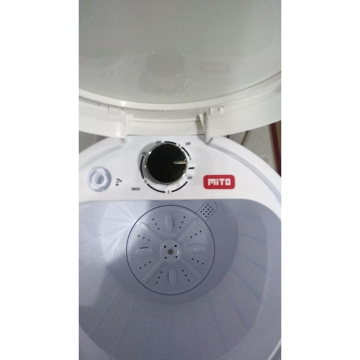 (Allthebest) Mesin Cuci Portable Mito WM1 WM 1 Kapasitas 3.5 kg Kecil