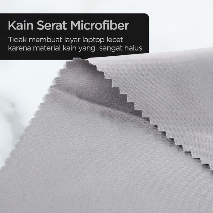 [Allthebest] Kain Microfiber Pelindung Keyboard LCD Laptop Cover Lap NPK 15-16 inch