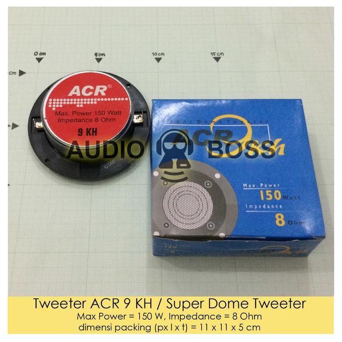 Tweeter Acr Kh9 Dome Tweeter Acr Kh 9 Twiter
