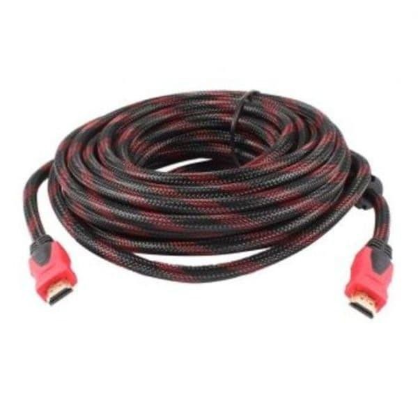 Kabel HDMI Penghubung Laptop Ke Proyektor TV Monitor Panjang 10m Meter