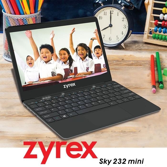 KEYBOARD KIBOT LAPTOP NOTEBOOK ZYREX SKY 232 MINI (64) BLACK HITAM