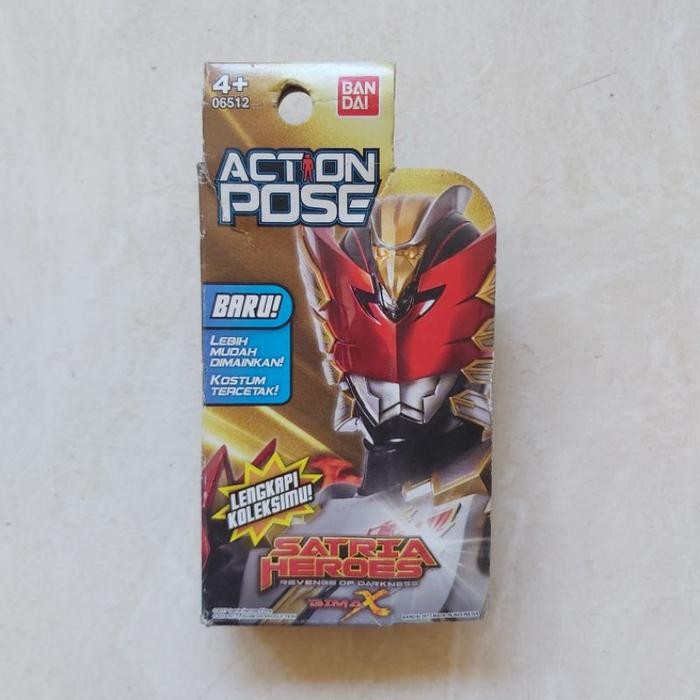 (Expert) BIMA X Action Figure Action Pose Figure Satria Heroes Revenge