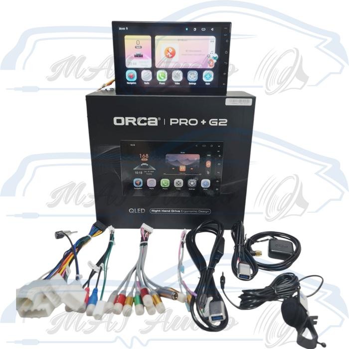 Head Unit Android ORCA PRO+ ADR-9988 7 inch Android Auto Apple CarPlay