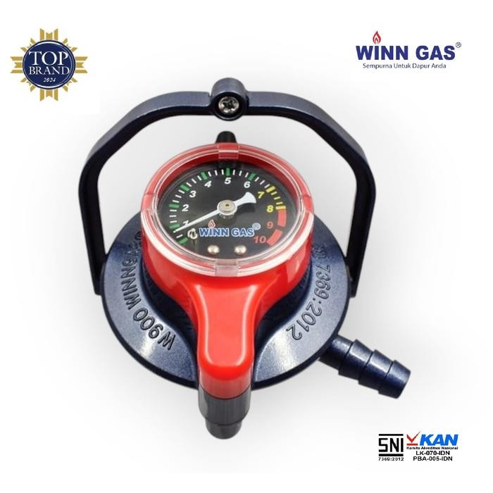 Regulator Kompor Gas W900M Winn Gas / Regulator W900M Winn Gas / Kepala Gas W 900 M Winn Gas /
