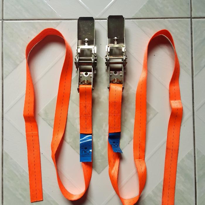 kepala besi trek belt rachet tie down 1 inch ( 2,5cm ) besi tebal *