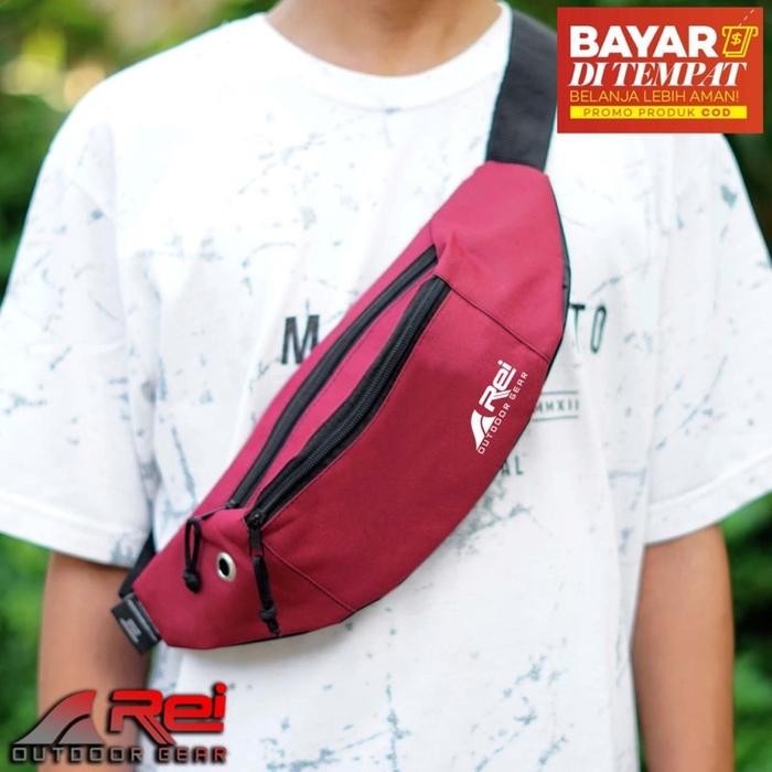 (Expert) FAVORITE Waistbag Pria REI Tas Slempang Pria