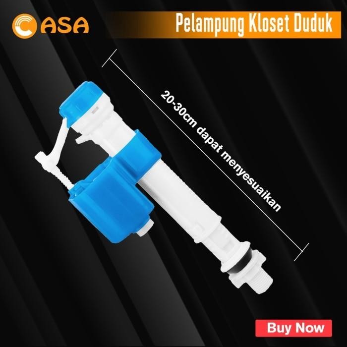 (Expert) Pelampung Air Closet Duduk Otomatis Flush WC Duduk Casa Hardware