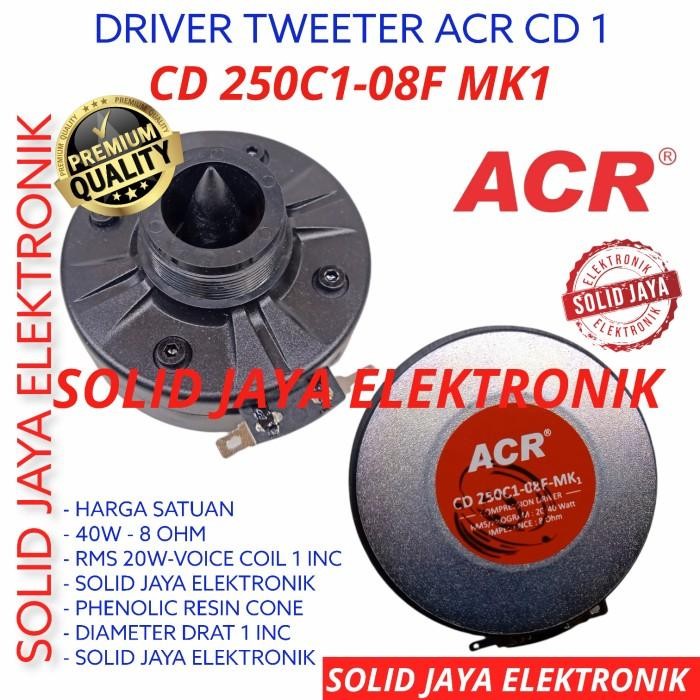 [Expret] DRIVER TWEETER ACR CD1 CD 250C1-08F MK1 TWETER TWITER CD1 CD-1 TWITTER