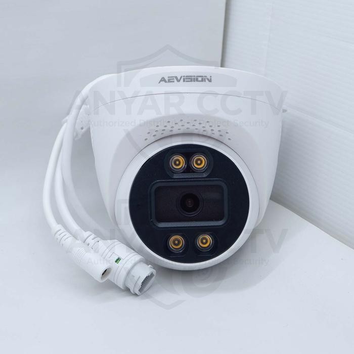 AEVISION IP CAMERA 4MP AUDIO COLORVU INDOOR