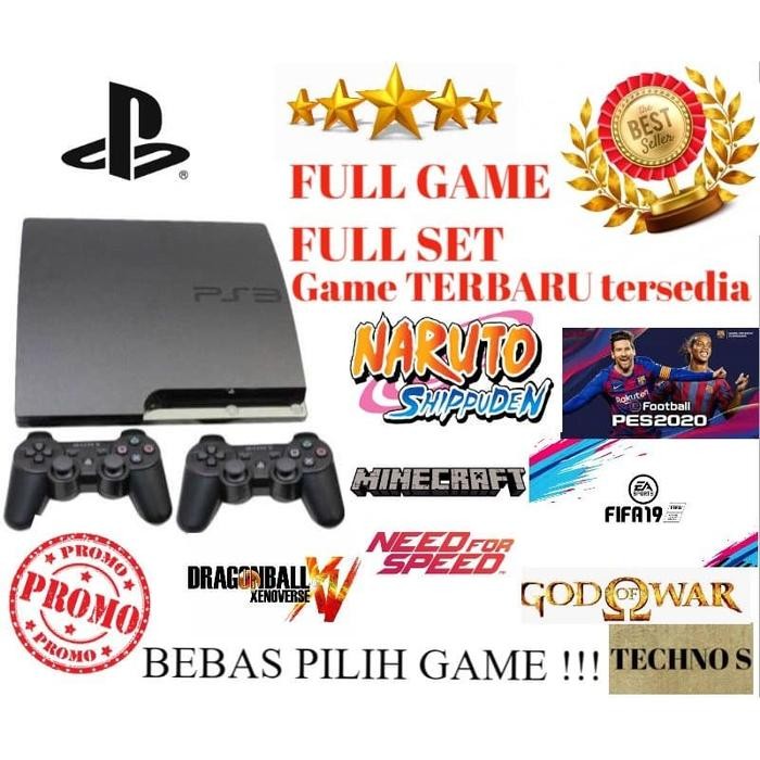 Laris Sony Ps3 320Gb - Ps 3 320 Gb Paket Murah 2 Stick