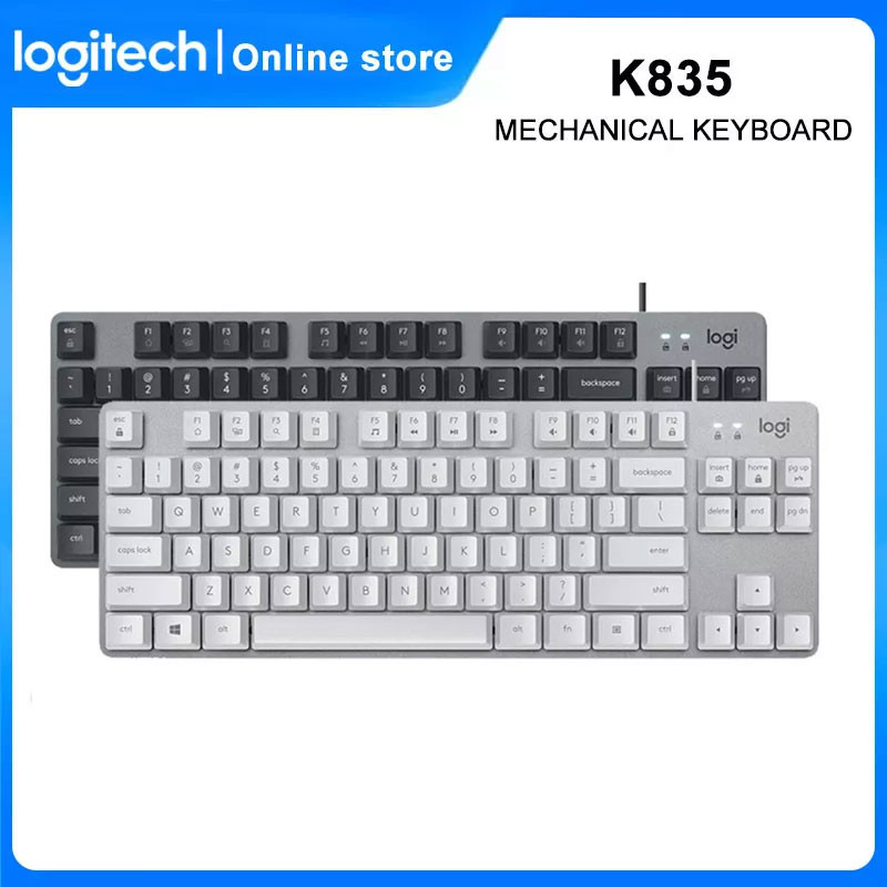 Logitech K835 Mechanical keyboard Wired Gaming Keyboard TKL 84-key