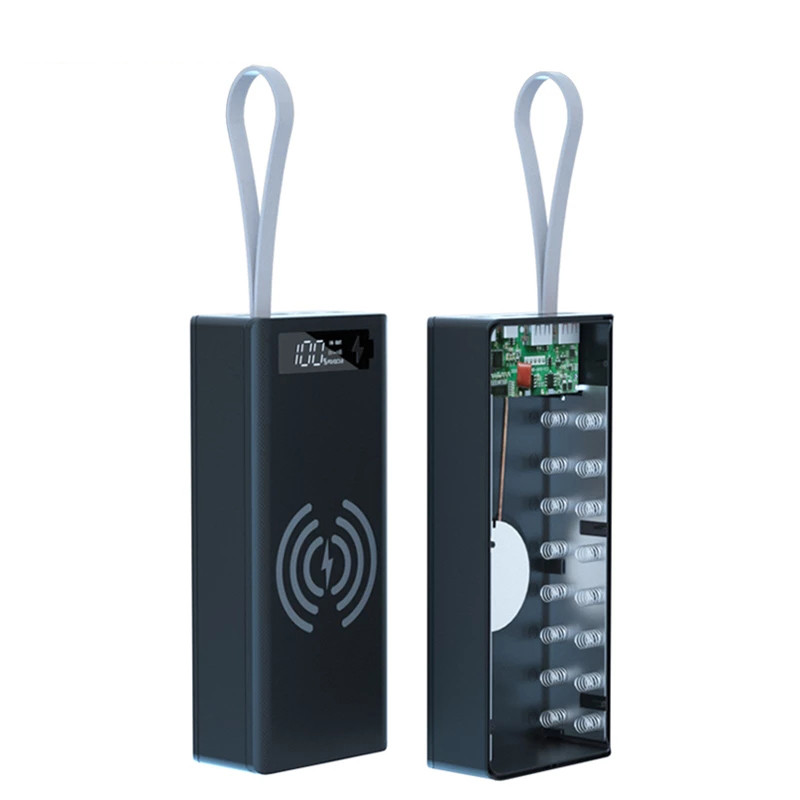 12*18650 Battery Storage Box Power Bank Holder Without Battery