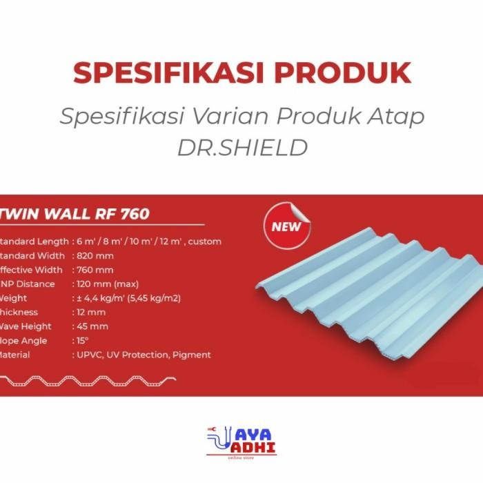Expert Roof PVC / Atap Dingin PVC Dr. SHIELD