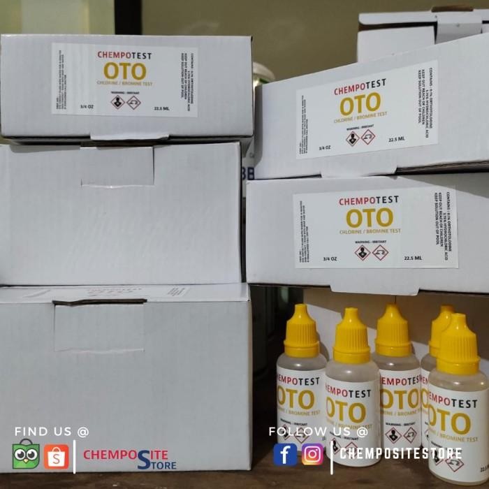 Expert Oto chlorine /oto klorin /phenol red /oto phenol red / refill test kit