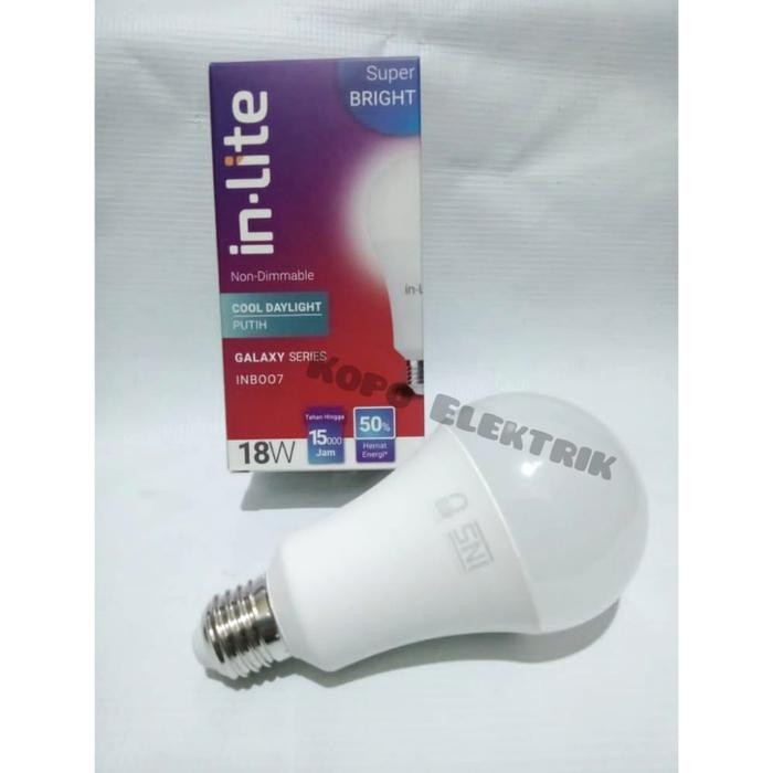 (Expert) Lampu Led Inlite 18 Watt / 18 Watt Led Inside ORIGINAL