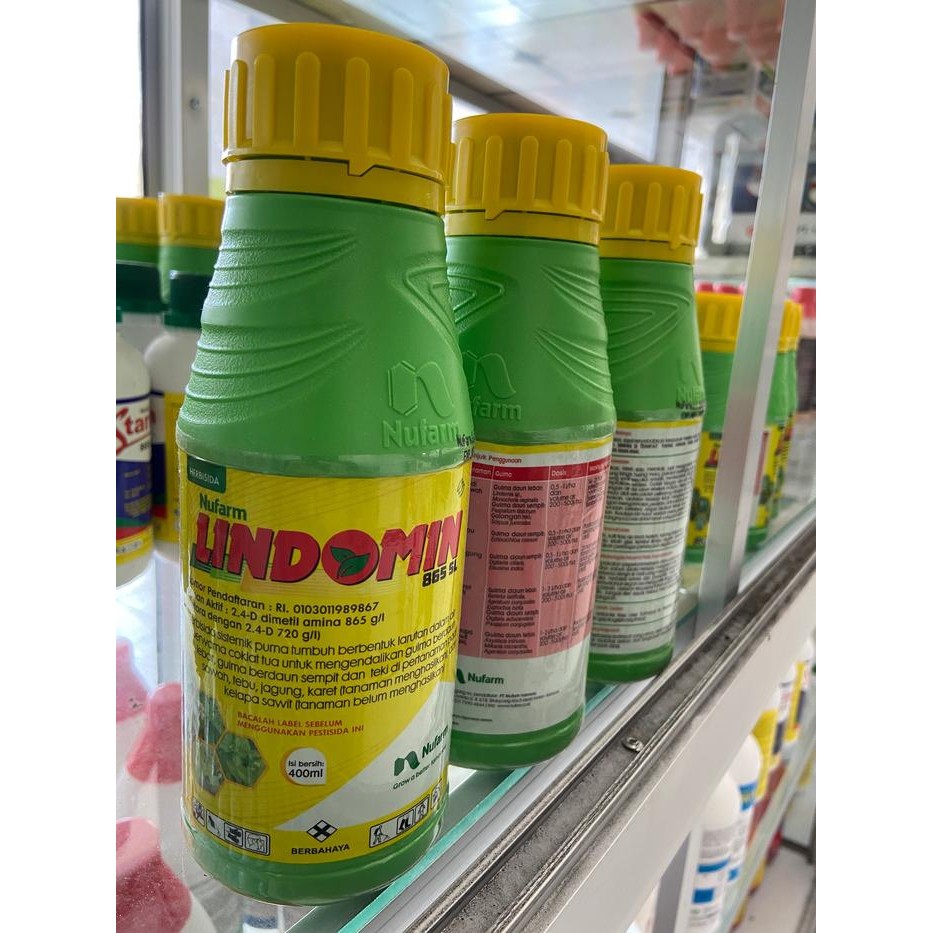 Lindomin 865SL 400ml Herbisida Selektif Untuk Tanaman Tebu dan Padi