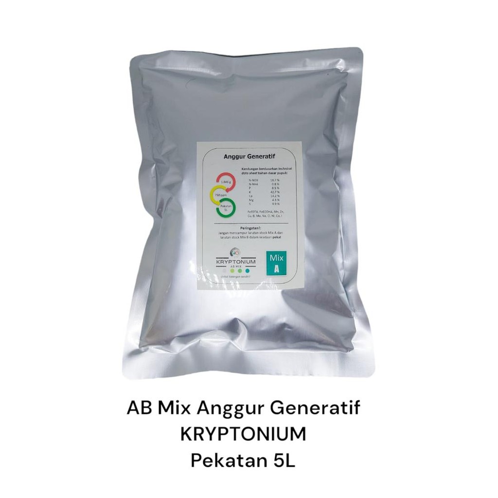 AB Mix Anggur KRYPTONIUM - 5L - Generatif