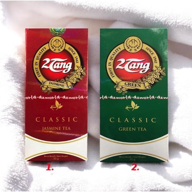 

2Tang Classic Jasmine Green Tea Teh Menurunkan Kolesterol Classic Jasmin Tea 50gr 2 Tang Teh 2Tang
