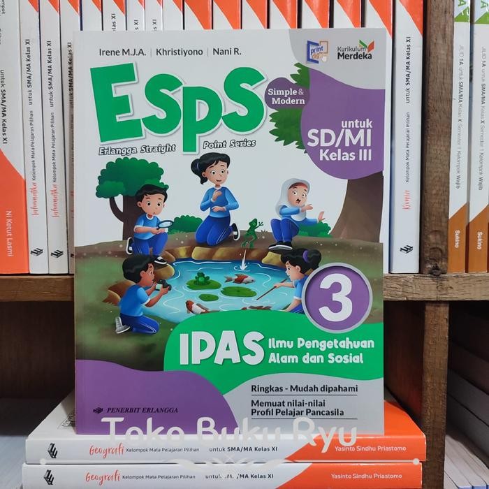 

Ready- Buku Esps Ipas Kelas 3 Sd Kurikulum Merdeka Erlangga